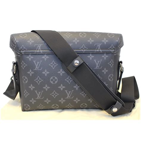 black small louis vuitton bag|Trunk Messenger Monogram Eclipse .